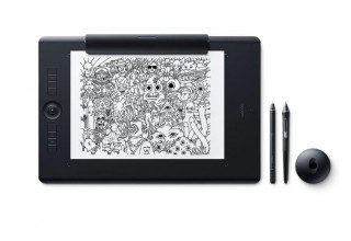 Графический планшет WACOM Intuos Pro Paper PTH-860P-R А4 черный